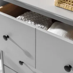 Stiva Classic Mid-Century Modern Horizontal 6 Drawer Dresser - Saracina Home -Saracina Home Shop GUEST 46803b4c e968 4605 bdde 601ebd27d0e0