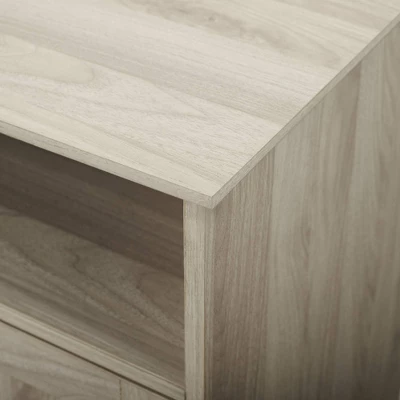 4 Door Modern Media Center TV Stand For TVs Up To 65" Birch - Saracina Home 6 4 Door Modern Media Center TV Stand For TVs Up To 65" Birch - Saracina Home - Image 4