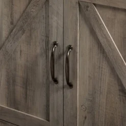 2 Door Farmhouse Highboy TV Stand For TVs Up To 65" Gray Wash - Saracina Home -Saracina Home Shop GUEST 4b4984d8 e9f1 4a05 9b39 067fe3bd2d6b