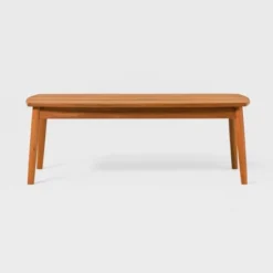 Saracina Home Modern Boho Rounded Rectangle Eucalyptus Patio Coffee Table -Saracina Home Shop GUEST 4d2a35cf b31d 4594 af18 51b73d8615e3