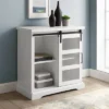 Tertia Transitional Accent Cabinet With Sliding Glass Door Solid White - Saracina Home -Saracina Home Shop GUEST 4dc98ec5 eace 4d70 84d7 c60a67238eaf