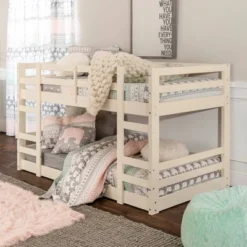Twin Over Twin Indy Solid Wood Low Bunk Bed - Saracina Home -Saracina Home Shop GUEST 4f052a60 3845 4f84 91b9 34fbe3eba04e