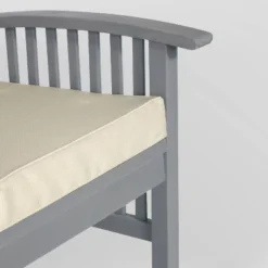 Ravenscroft Modern Boho Acacia Wood Slatted Outdoor Loveseat With Cushion - Saracina Home -Saracina Home Shop GUEST 52aa005c 6a54 4115 bce1 42a537cb103c