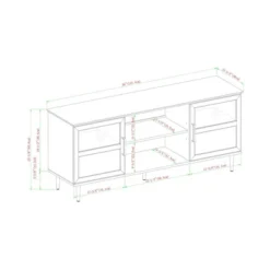 Modern Wood And Glass Door Console TV Stand For TVs Up To 65" - Saracina Home 15 Modern Wood And Glass Door Console TV Stand For TVs Up To 65" - Saracina Home -Saracina Home Shop GUEST 52e7aa4d e976 48f1 bc3d adce19001125