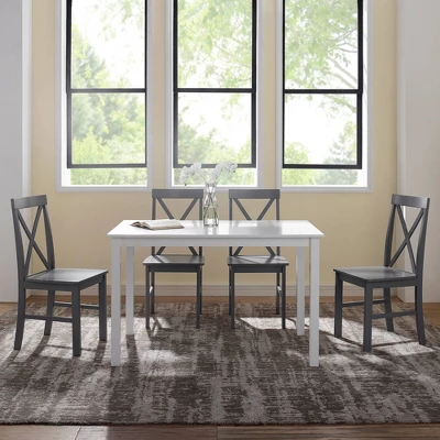 5pc Contemporary Transitional Dining Set - Saracina Home 4 5pc Contemporary Transitional Dining Set - Saracina Home - Image 2