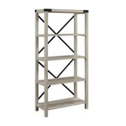 64" Sophie Industrial X Frame Bookshelf - Saracina Home -Saracina Home Shop GUEST 5bc74c7d 1f9b 4172 9e11 1b6497726bcc