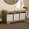 42" Upholstered Wood Entryway Bench With Storage - Saracina Home -Saracina Home Shop GUEST 5c15b54e 3c91 4590 bdae db698c5a5de6
