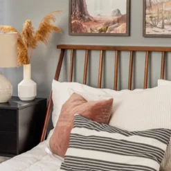 Boho Solid Wood Spindle Platform Bed - Saracina Home -Saracina Home Shop GUEST 5d564539 27f1 4dd4 a895 beb836e285be