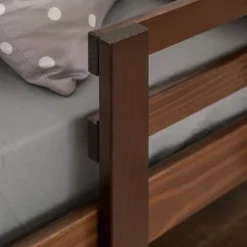 Twin Indy Solid Wood Low Loft Bed Walnut - Saracina Home -Saracina Home Shop GUEST 5e295ce2 b4be 4f06 91b5 d859724f7e2c