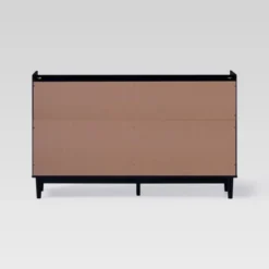 Mid-Century Modern Solid Wood 6 Drawer Double Dresser - Saracina Home -Saracina Home Shop GUEST 5f090afd 37f5 4daa 8914 8d9b7dc39b9c