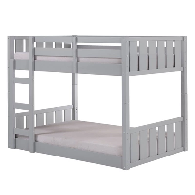 Twin Over Twin Wood Detachable Slat Bunk Bed - Saracina Home 6 Twin Over Twin Wood Detachable Slat Bunk Bed - Saracina Home - Image 4