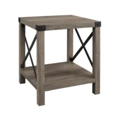Sophie Rustic Industrial X Frame Side Table - Saracina Home -Saracina Home Shop GUEST 62a6dec9 fa5b 4702 9a54 9992d1cdb652