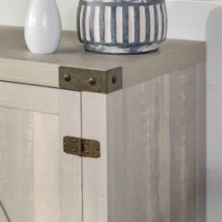 Clarabelle Farmhouse Barn Door TV Stand For TVs Up To 60" - Saracina Home -Saracina Home Shop GUEST 660edb65 52d8 4391 b781 a8901daeed35