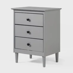 Stiva Classic Mid-Century Modern 3 Drawer Nightstand - Saracina Home -Saracina Home Shop GUEST 6616b2bb 5915 4959 a94b 59921dc18992
