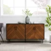 Angelo Modern Bookmatch 4 Door Sideboard - Saracina Home -Saracina Home Shop GUEST 666597f8 c1f3 458c aec8 7e01166b465d