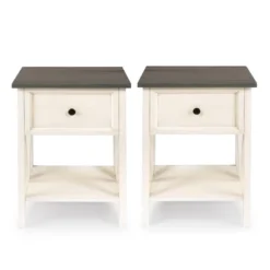 Set Of 2 Farmhouse Single Drawer V Frame Nightstands - Saracina Home 26 Set Of 2 Farmhouse Single Drawer V Frame Nightstands - Saracina Home -Saracina Home Shop GUEST 69c1cb7f c5f8 45c8 a09a c17d10dc02f9