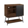 Emmeline Mid-Century Modern Vinyl Record Player Cabinet Black/Dark Walnut - Saracina Home -Saracina Home Shop GUEST 6a3b253f 26cc 48ce b3c4 f1be70abd3f6