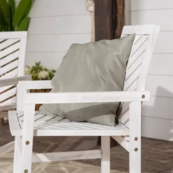 2pk Slatted Chevron Acacia Wood Patio Chairs - Saracina Home 28 2pk Slatted Chevron Acacia Wood Patio Chairs - Saracina Home -Saracina Home Shop GUEST 6cd3d5d2 7445 416e b987 3c03e1f570be
