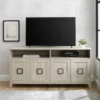 4 Door Modern Media Center TV Stand For TVs Up To 65" Birch - Saracina Home -Saracina Home Shop GUEST 6d2708d3 8bf4 4c77 81d7 be1c27a1b72a