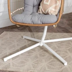 Toluca Hanging Outdoor Boho Egg Chair With Cushion - Saracina Home -Saracina Home Shop GUEST 704dbef4 53ac 4a3c b711 8fd3988a7e2e