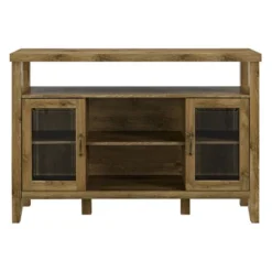 Rustic Transitional Double Door Highboy Buffet - Saracina Home -Saracina Home Shop GUEST 70616bee 9544 481f ac90 2b81fb998cdc