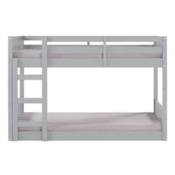 Twin Over Twin Wood Detachable Slat Bunk Bed - Saracina Home 25 Twin Over Twin Wood Detachable Slat Bunk Bed - Saracina Home -Saracina Home Shop GUEST 710fe7b6 e8e7 41ac aa4a 52c057dfcd6b
