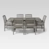 Ravenscroft 7pc Acacia Wood Patio Dining Set With Expandable Table Gray Wash - Saracina Home -Saracina Home Shop GUEST 71a2e5ef 403a 4f91 9d8c 6094c5d44ba2