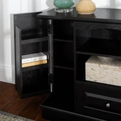 Highboy Closed Storage TV Stand For TVs Up To 48" - Saracina Home -Saracina Home Shop GUEST 71b3ae58 eb28 415c a77a eb56af533d87