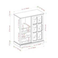 Tavern Modern Transitional Sliding Window Pane Door Bar Cabinet - Saracina Home 15 Tavern Modern Transitional Sliding Window Pane Door Bar Cabinet - Saracina Home -Saracina Home Shop GUEST 747aae6b d666 404b 91ef 93a507ef4e5b