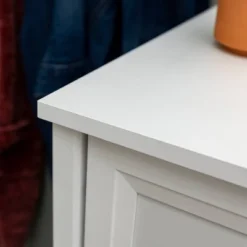 Farmhouse 5 Drawer Grooved Tall Storage Dresser White - Saracina Home -Saracina Home Shop GUEST 783880e3 df3c 4411 836e 1e93b5f640cb