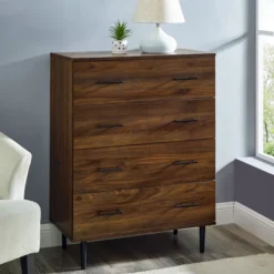 Higgins Modern Vertical 4 Drawer Dresser - Saracina Home -Saracina Home Shop GUEST 7be7e3f2 7003 4c83 9dc1 917b1f7d1e0f