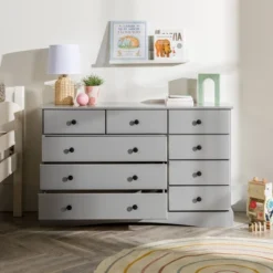 Lauren Classic Transitional 9 Drawer Dresser Storage - Saracina Home -Saracina Home Shop GUEST 7c93e92d 26a7 4453 b063 60274060082b