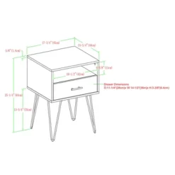 Amal Modern Single Drawer Hairpin Leg Nightstand - Saracina Home 25 Amal Modern Single Drawer Hairpin Leg Nightstand - Saracina Home -Saracina Home Shop GUEST 85221b46 3951 4966 a164 582c3efa59c9