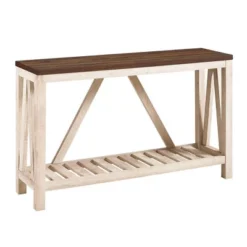 Taylen A Frame Farmhouse Entryway Console Table - Saracina Home -Saracina Home Shop GUEST 8962f902 9bd2 439d 977d eb2b0d25310c