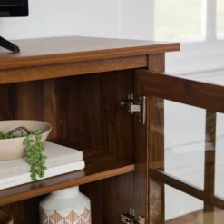 Tasi Transitional Farmhouse Glass Window Pane Door With Electric Fireplace TV Stand For TVs Up To 80" - Saracina Home 24 Tasi Transitional Farmhouse Glass Window Pane Door With Electric Fireplace TV Stand For TVs Up To 80" - Saracina Home -Saracina Home Shop GUEST 8c7abe5e 7b84 483d 8b6c e693527293a4