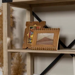 64" Sophie Industrial X Frame Bookshelf - Saracina Home -Saracina Home Shop GUEST 8f2f71bb 470c 47d8 9367 5171861abfc9