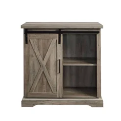 Tertia Industrial Accent Cabinet With Sliding X Barn Door - Saracina Home -Saracina Home Shop GUEST 90ae8321 8453 41ff bc8b 20b43723ac4e