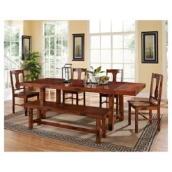 Set Of 2 Traditional Distressed Wood Dining Chairs Dark Oak - Saracina Home -Saracina Home Shop GUEST 93e5e64c 6860 4eb8 bc41 00408b6ad1bc