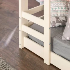 Twin Over Twin Indy Solid Wood Low Bunk Bed - Saracina Home -Saracina Home Shop GUEST 96183bcc 8292 40fe 8e74 beec5d91051a