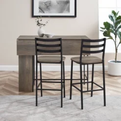 3pc Counter Height Drop Leaf Dining Set Gray Wash - Saracina Home 15 3pc Counter Height Drop Leaf Dining Set Gray Wash - Saracina Home -Saracina Home Shop GUEST 96762721 7df9 4e01 baca 36dc965f4255