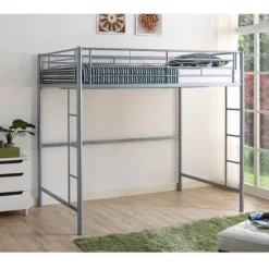 Full Size Metal Platform Loft Bed - Saracina Home -Saracina Home Shop GUEST 9827486b 8eef 4c29 bed4 020e3bf12eed