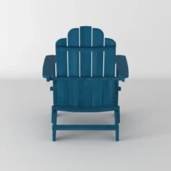 Genovia Transitional Acacia Wood Outdoor Adirondack Chair With Wine Holder - Saracina Home -Saracina Home Shop GUEST 99254087 1b51 4f4f a86e fa992f43cdaf