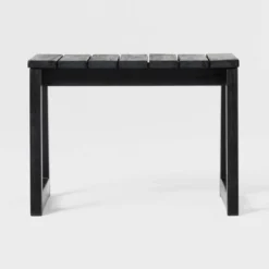 Saracina Home Modern Slatted Rectangle Outdoor Acacia Accent Table -Saracina Home Shop GUEST 9bd90f88 ff2d 485d abd3 c4966a433312