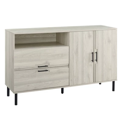 56" 2 Door Contemporary Sideboard - Saracina Home 4 56" 2 Door Contemporary Sideboard - Saracina Home - Image 2