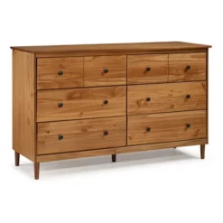 Stiva Classic Mid-Century Modern Horizontal 6 Drawer Dresser - Saracina Home -Saracina Home Shop GUEST 9ebcb8a7 0864 44d5 a361 3e5e92f23864