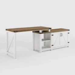 Farmhouse Rustic L Shaped Desk With Storage - Saracina Home -Saracina Home Shop GUEST a1ba50c2 bf0b 4eb1 a4df 22d162d8137d