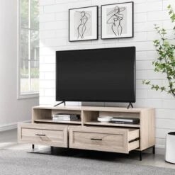 Orin Modern 2 Drawer TV Stand For TVs Up To 60" - Saracina Home 17 Orin Modern 2 Drawer TV Stand For TVs Up To 60" - Saracina Home -Saracina Home Shop GUEST a3607248 2df7 48f4 950a fc1036bb5be3