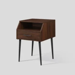 Modern 1 Drawer Angled Side Table - Saracina Home -Saracina Home Shop GUEST a6f81268 121a 4c90 8210 8fa356ee1344