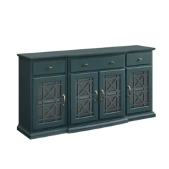 Selma Transitional 3 Tiered Ornate Fretwork Door Sideboard - Saracina Home -Saracina Home Shop GUEST a805ffd1 b690 4ffe 9d92 5dadc7236258