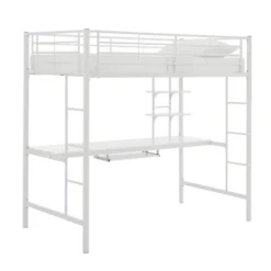 Full Analise Metal Loft Bed With Wood Desk - Saracina Home -Saracina Home Shop GUEST adeb3083 0c8b 4fbe ad34 362877d786d6